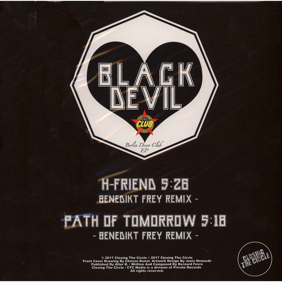 Black Devil Disco Club - Berlin Disco Club EP