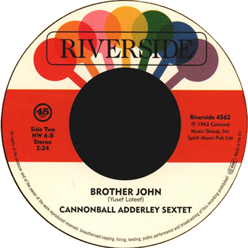 Yusef Lateef / Cannonball Adderley Sextet - Love Theme From Spartacus / Brother John