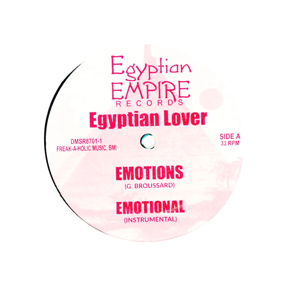 Egyptian Lover - Emotions / Dirty Passionate Yell
