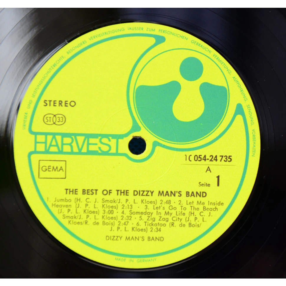 Dizzy Man's Band - The Best Of The Dizzy Man's Band