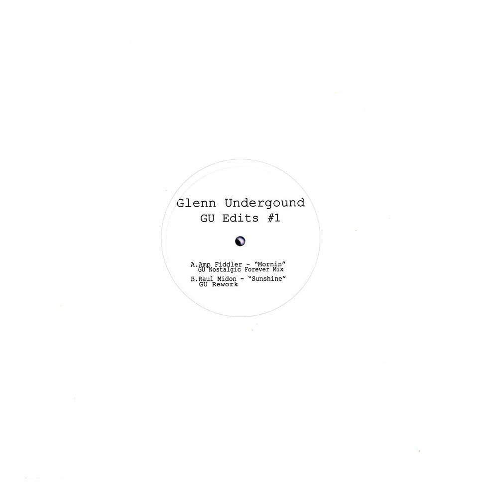 Glenn Underground - GU Edits 1&2 Blue Vinyl Edtion