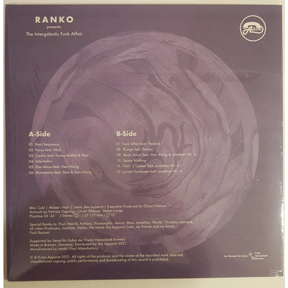 Ranko - The Intergalactic Funk Affair