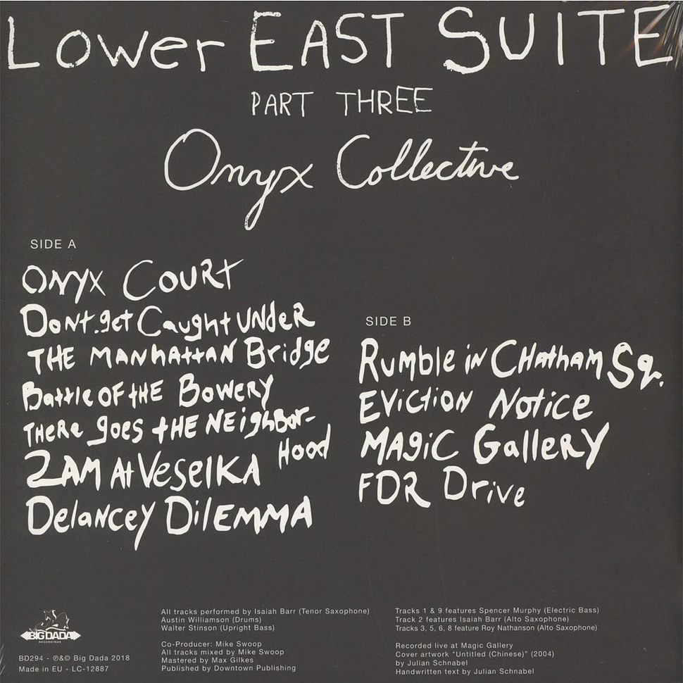 Onyx Collective - Lower East Suite Part Three