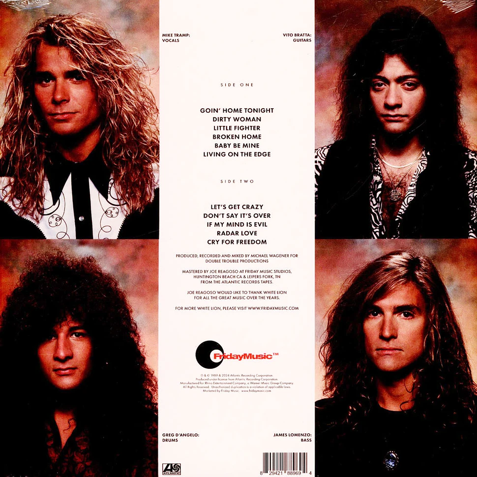 White Lion - Big Game Gold Vinyl Edition