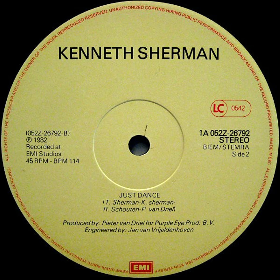 Kenneth Sherman - Why Can't We Live Together? / Just Dance