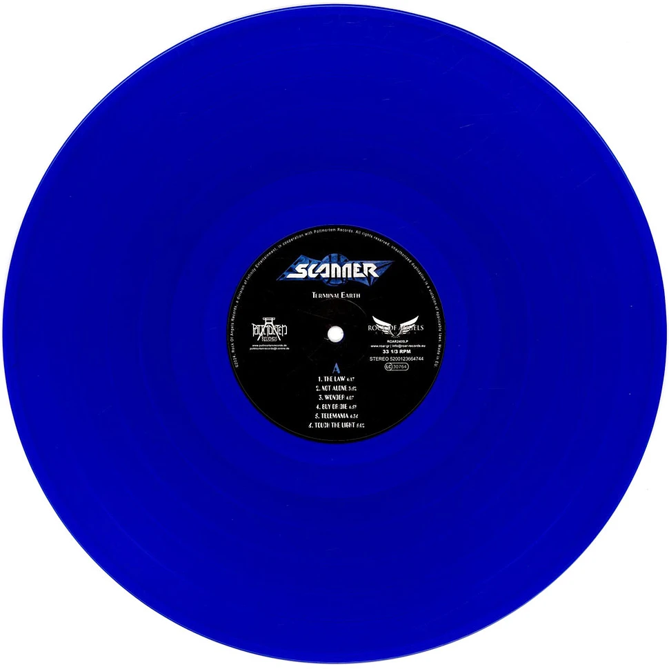 Scanner - Terminal Earth Blue Transparent Vinyl Edition