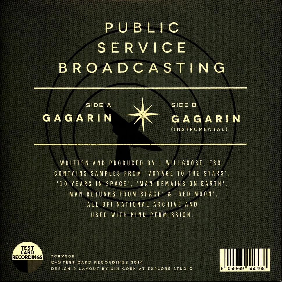 Public Service Broadcasting - Gagarin Record Store Day 2024 Edition