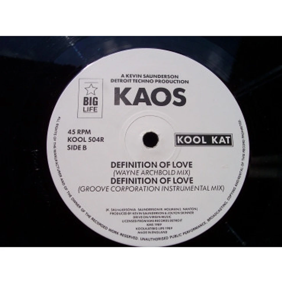 Kaos - Definition Of Love (Remix)