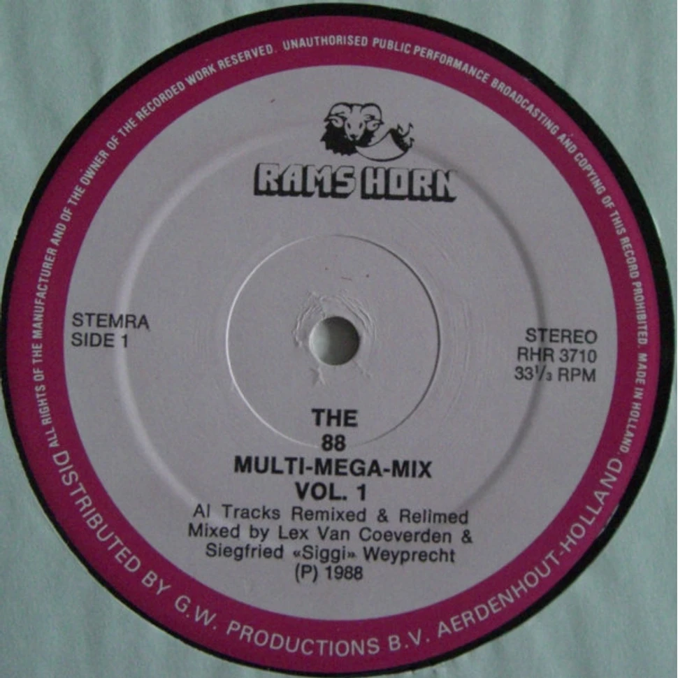 V.A. - The 88 Multi Mega Mix Vol. 1