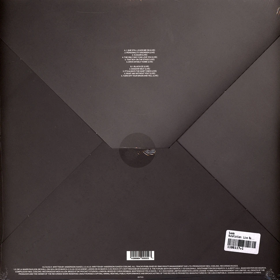 Suede - Autofiction: Live Record Store Day 2024 Vinyl Edition