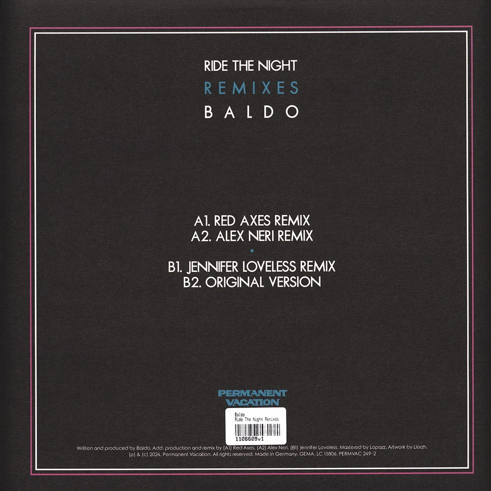 Baldo - Ride The Night Remixes