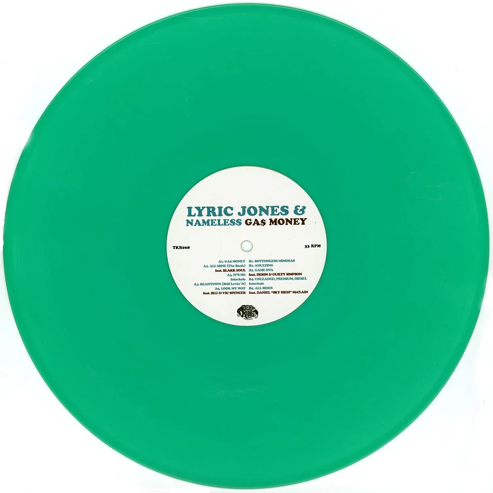 Lyric Jones & Nameless - Ga$ Money Colored Vinyl Edition
