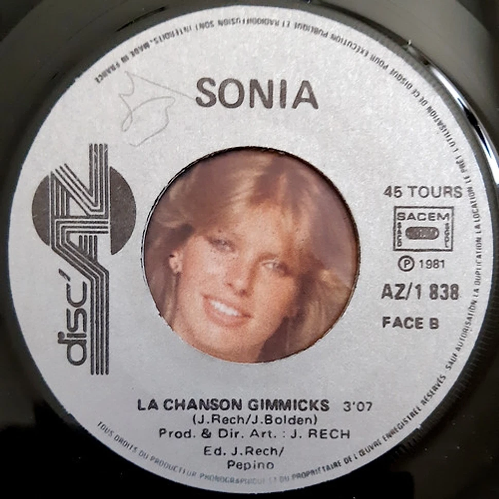 Sonia - Mythomane / La Chanson À Gimmicks