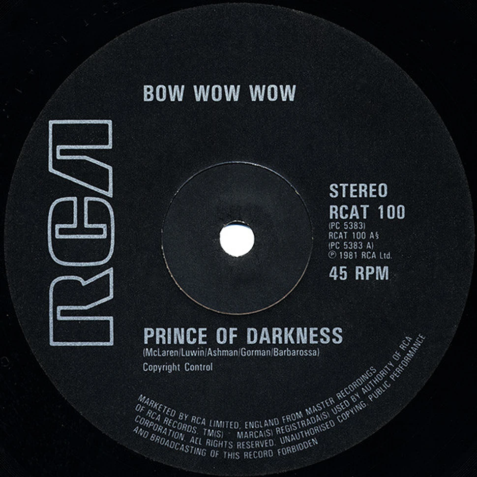 Bow Wow Wow - Prince Of Darkness