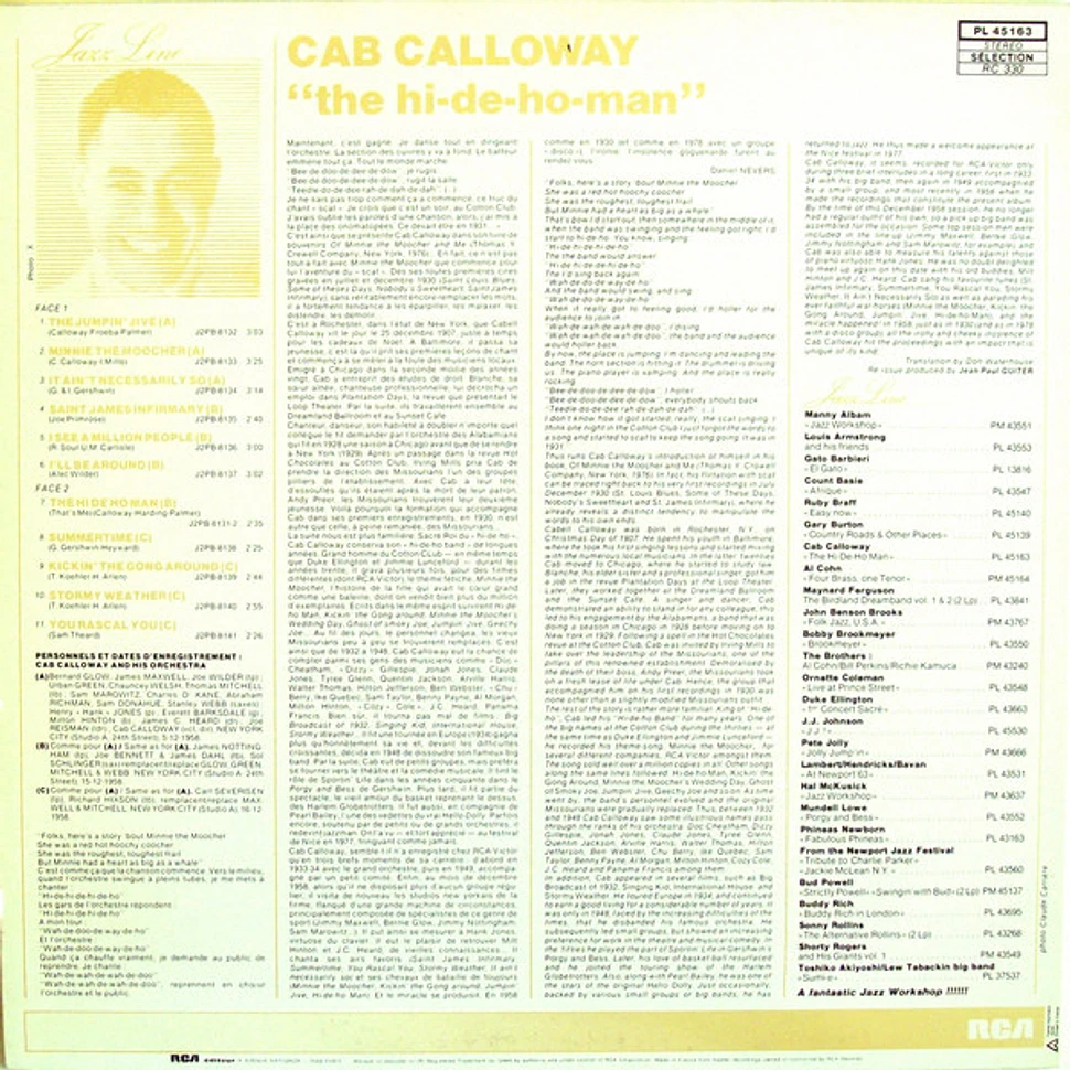 Cab Calloway - The Hi-De-Ho-Man