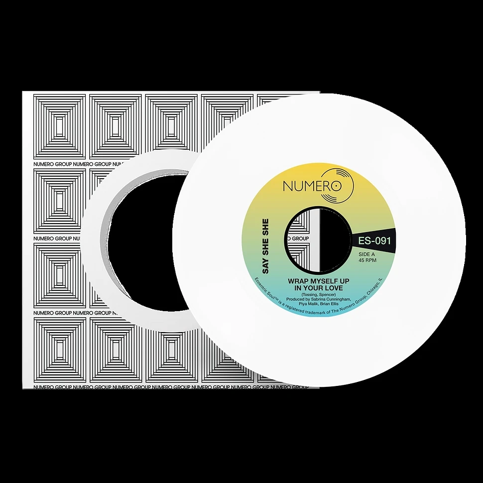 Jim Say She She & Spencer - Wrap Myself Up In Your Love Discodelic White Vinyl Edition