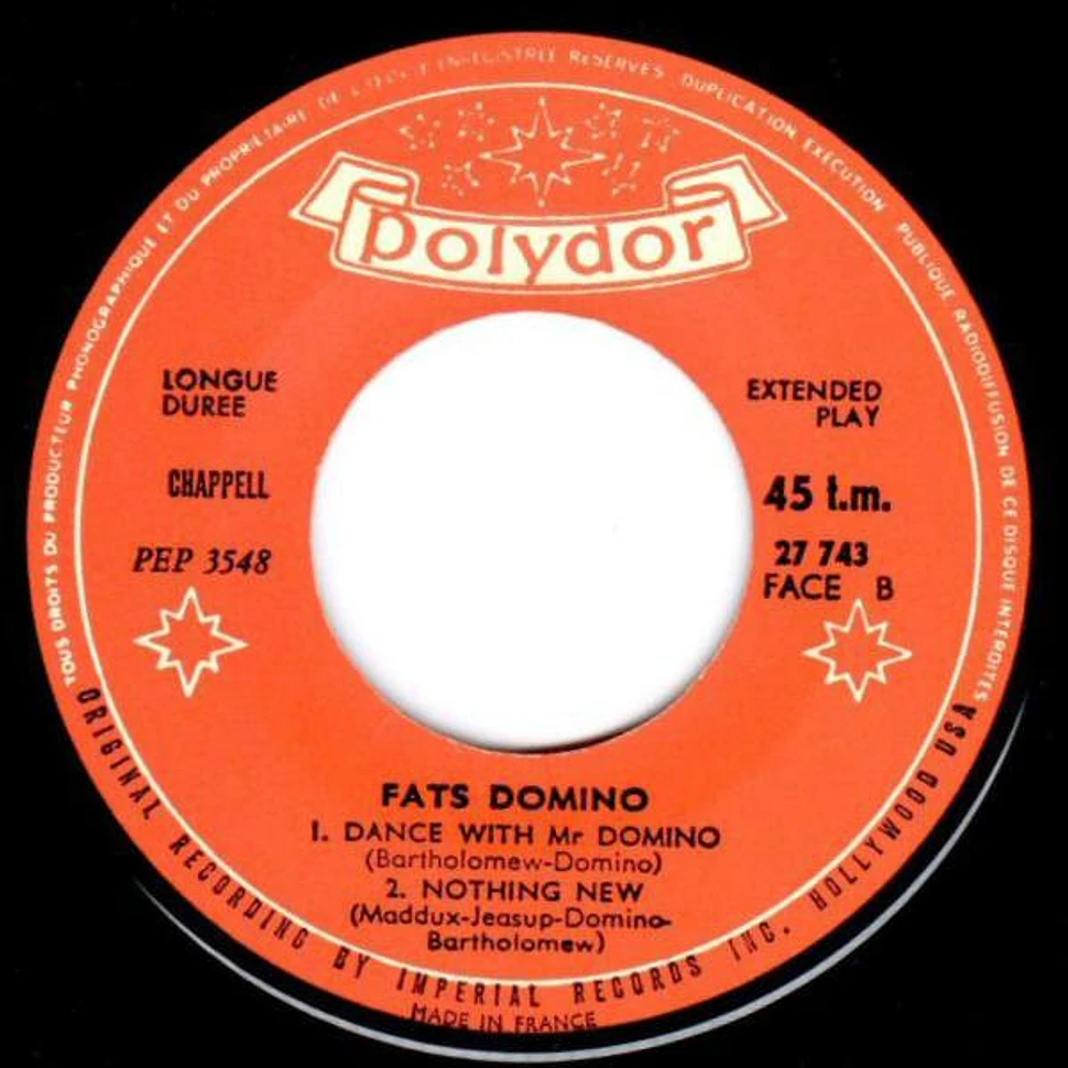 Fats Domino - La La La La La / Dance With Mr. Domino