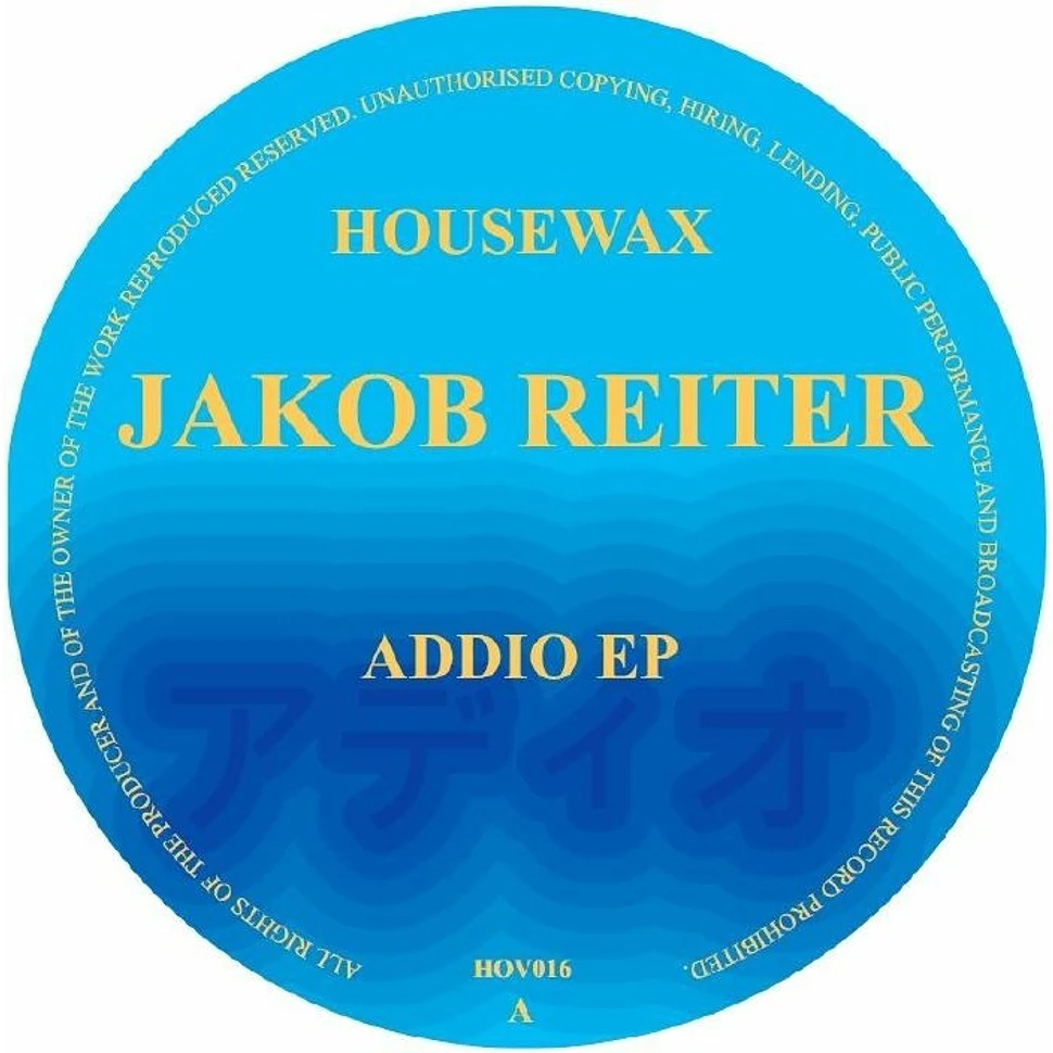 Jakob Reiter - Addio EP