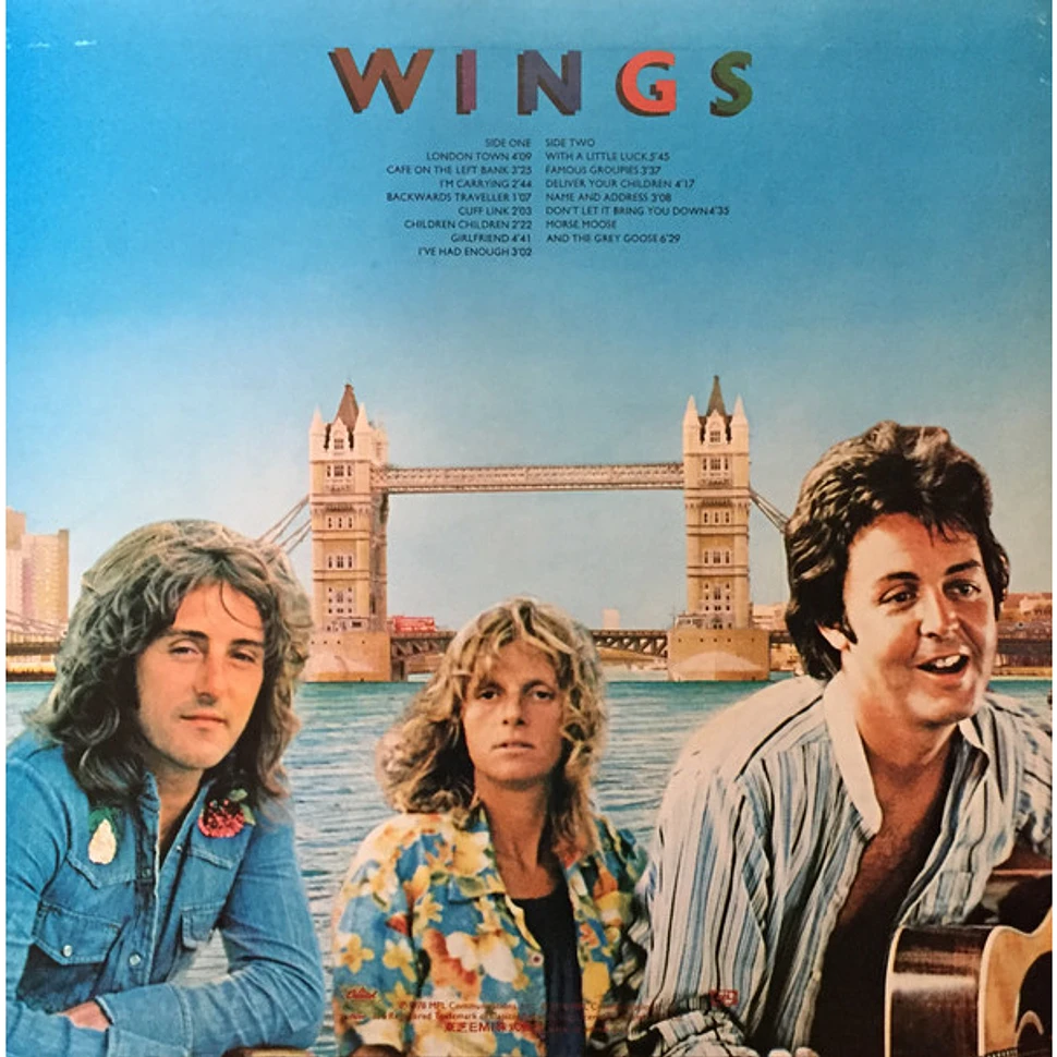 Wings - London Town