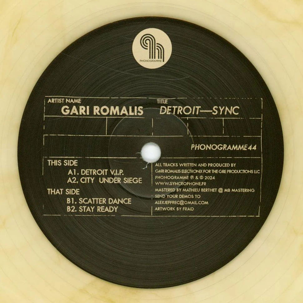 Gari Romalis - Detroit-Sync Ep Marbled Vinyl Edition