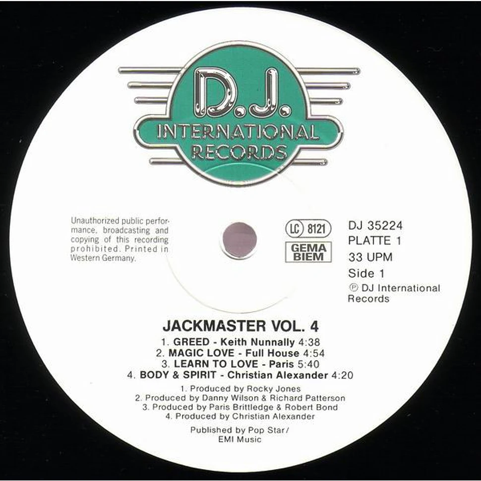 V.A. - Jackmaster 4