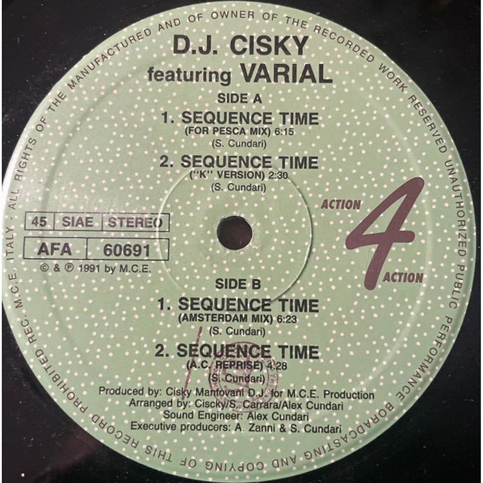 Cisky Featuring Varial - Sequence Time