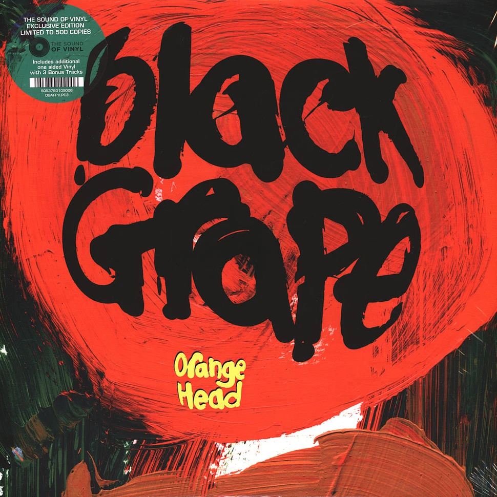 Black Grape - Orange Head Fern Green & Black Vinyl Edition