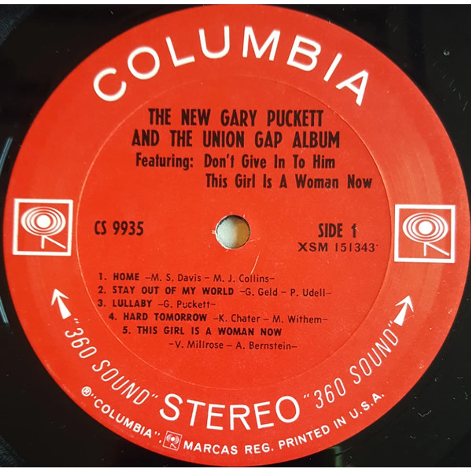 Gary Puckett & The Union Gap - The New Gary Puckett And The Union Gap Album