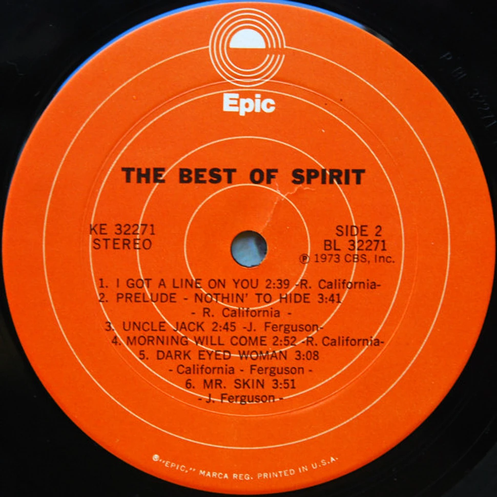 Spirit - The Best Of Spirit