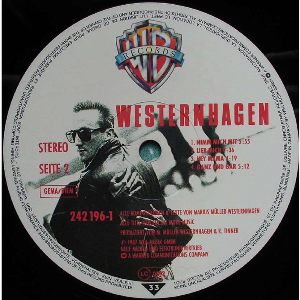 Marius Müller-Westernhagen - Westernhagen
