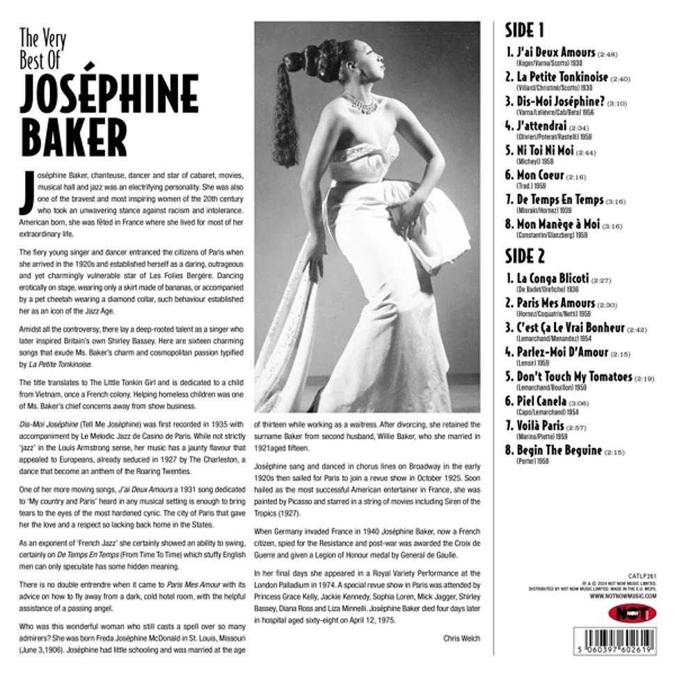Josephine Baker - Very Best Of Josephine Baker