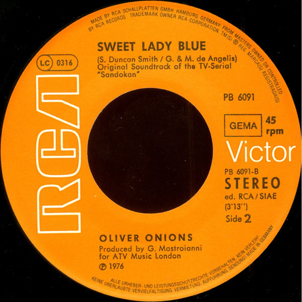 Oliver Onions - Sandokan