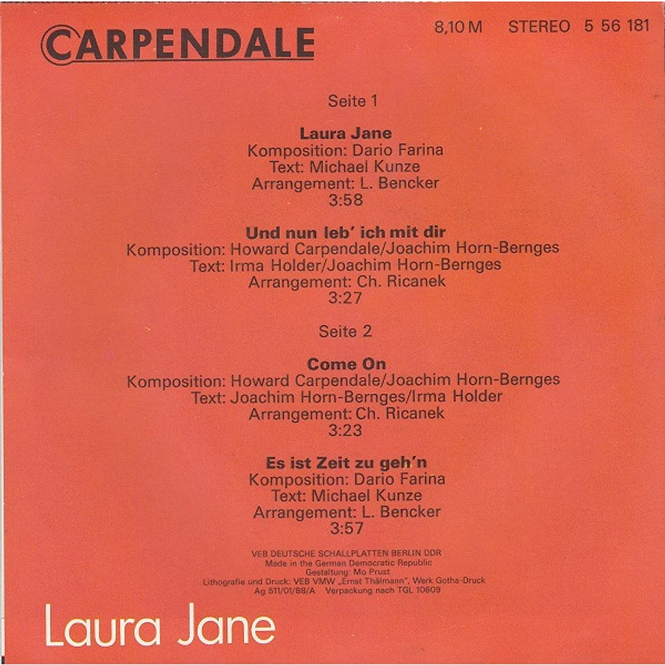 Howard Carpendale - Laura Jane