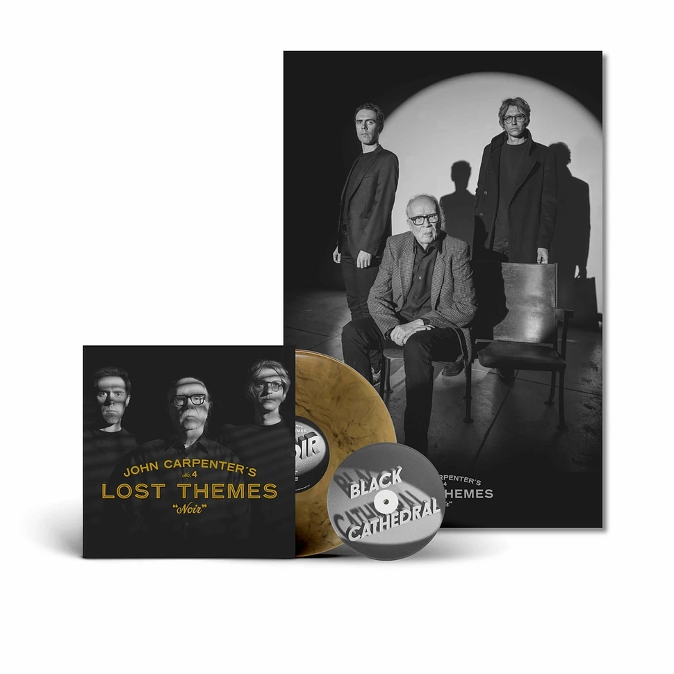 John Carpenter - Lost Themes IV: Noir Tan And Black Marble Vinyl Deluxe Ediiton
