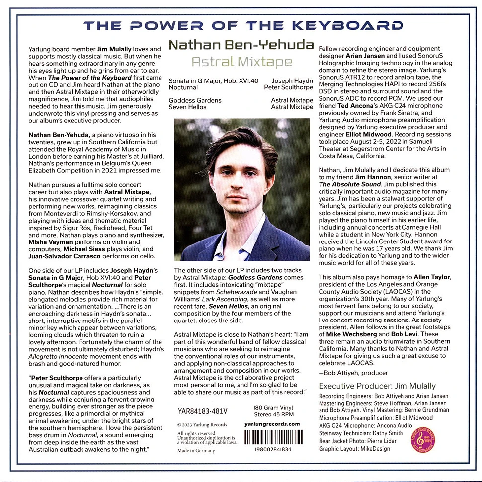 Nathan Ben-Yehuda & Astral Mixtape - Power Of The Keyboard