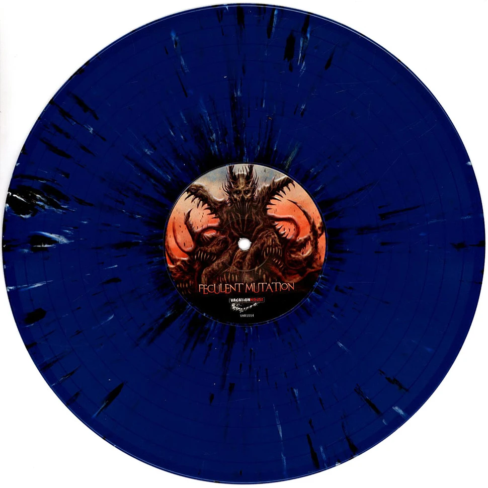 Impaled Divinity - Feculent Mutation Blue / White / Black Splatter Vinyl Edition