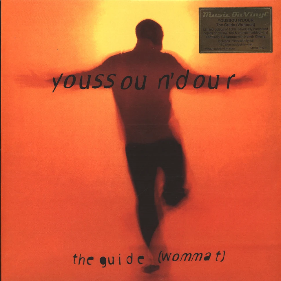 Youssou N Dour - The Guide Wommat Yellow, Red & Orange Marbled Vinyl Edition