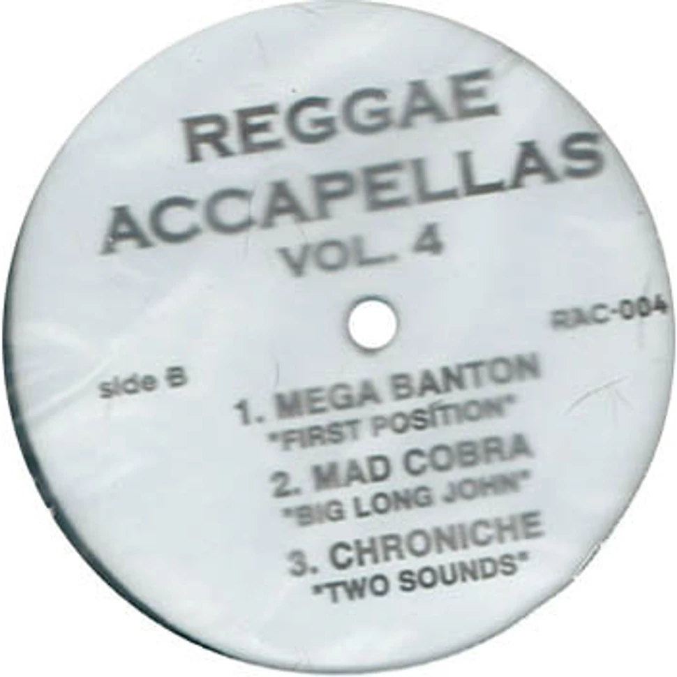 V.A. - Reggae Accapellas Vol. 4