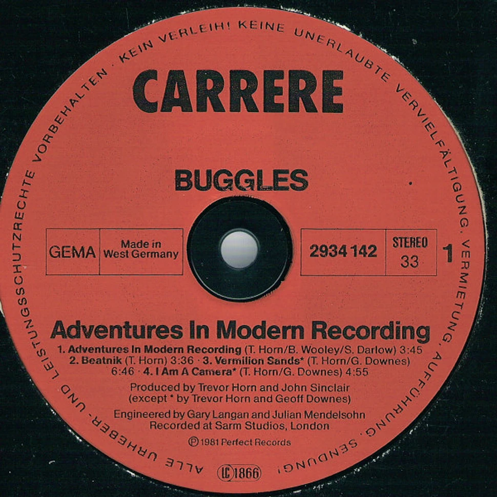 The Buggles - Adventures In Modern Recording