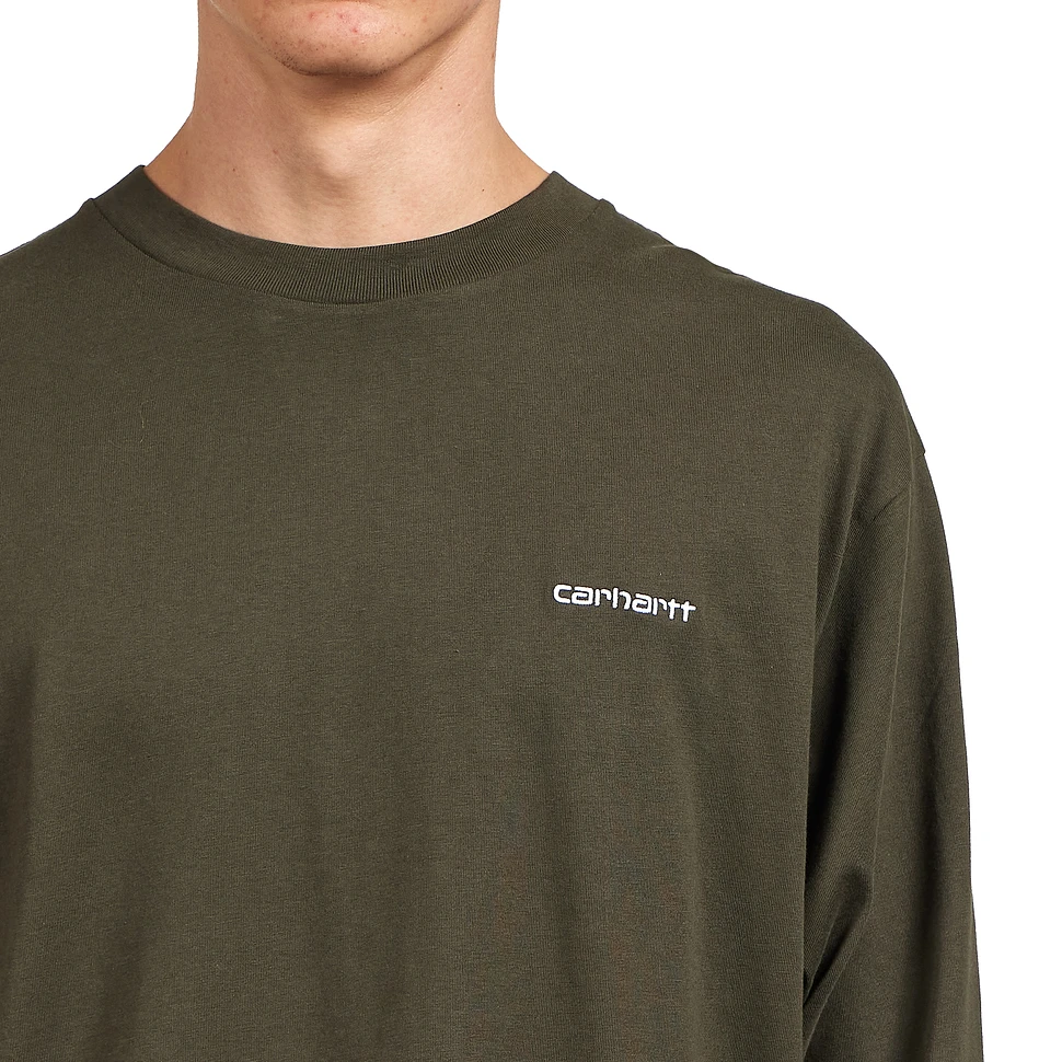 Carhartt WIP - L/S Script Embroidery T-Shirt