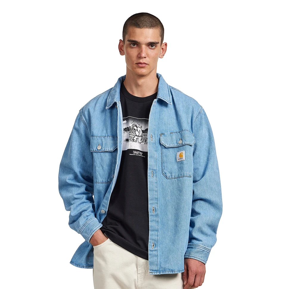 Carhartt WIP - Harvey Shirt Jac "Olympia" Denim, 10.5 oz