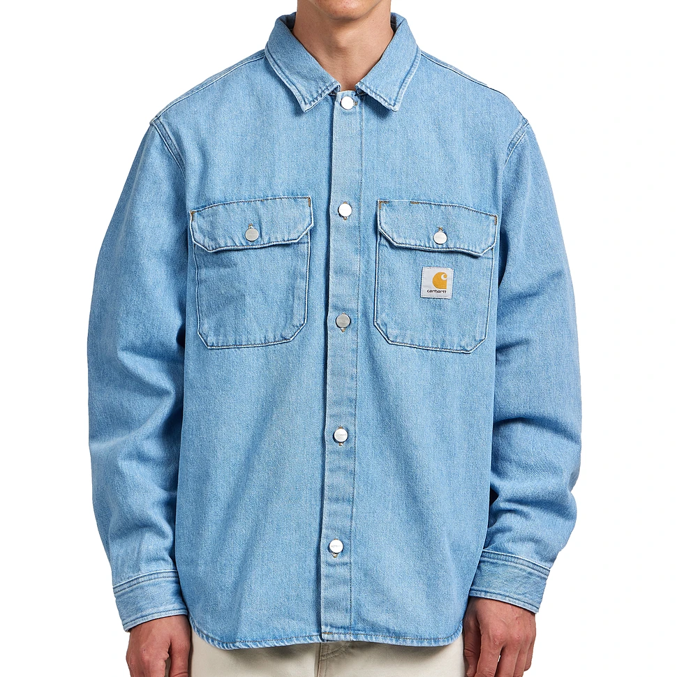 Carhartt WIP - Harvey Shirt Jac "Olympia" Denim, 10.5 oz