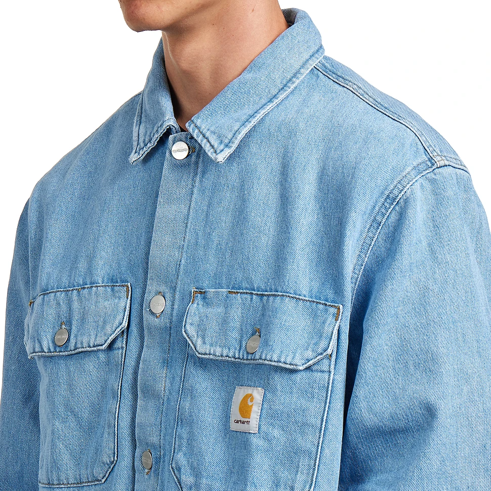 Carhartt WIP - Harvey Shirt Jac "Olympia" Denim, 10.5 oz