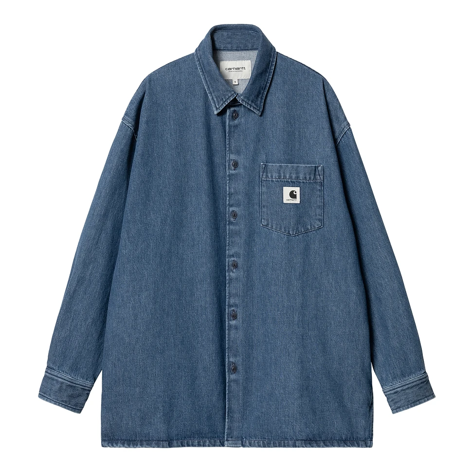 Carhartt WIP - W' Glennon Shirt Jac "Olympia" Denim, 10.5 oz