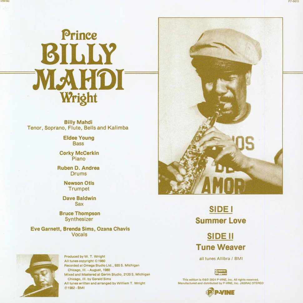 Prince Billy Mahdi Wright - Summer Love