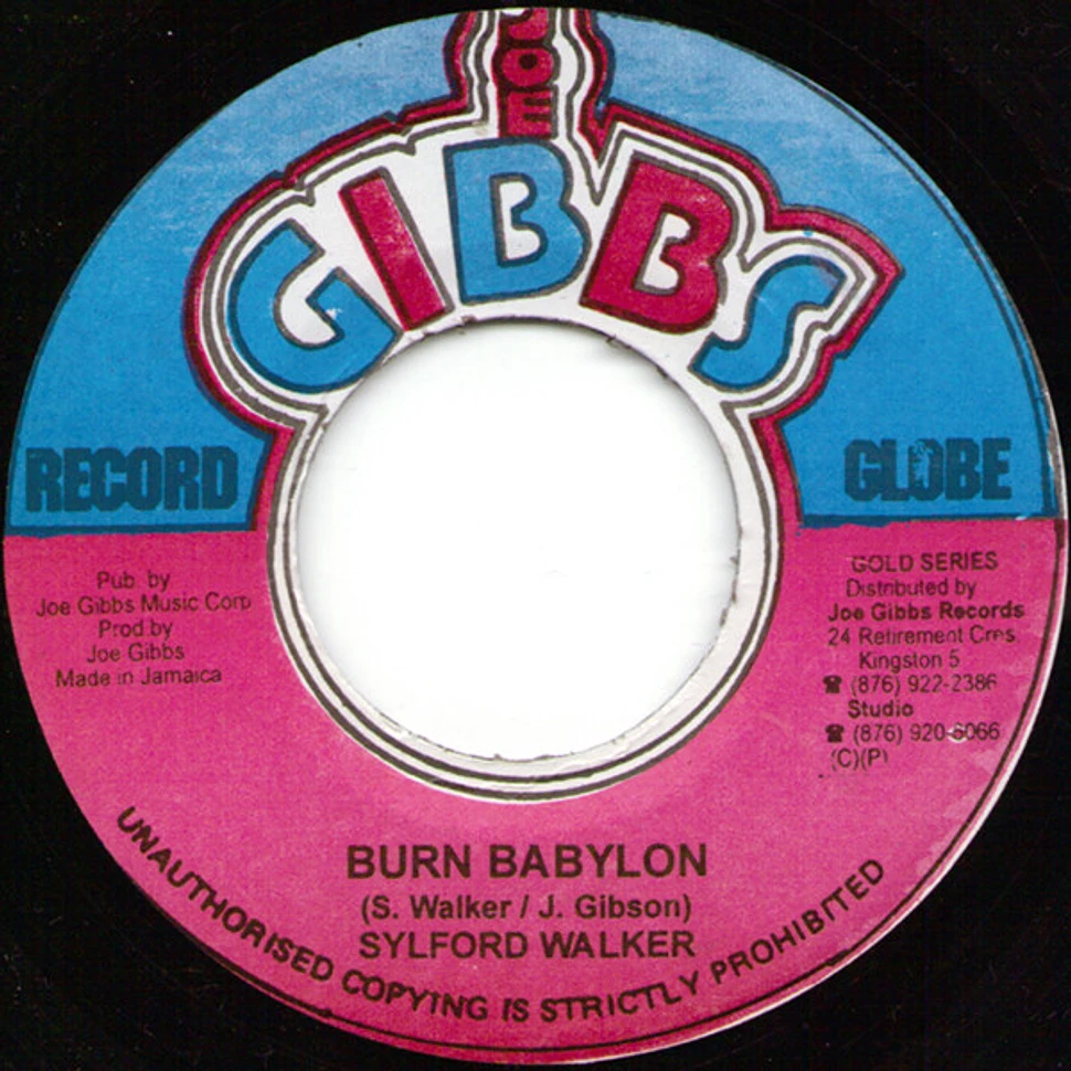 Sylford Walker - Burn Babylon