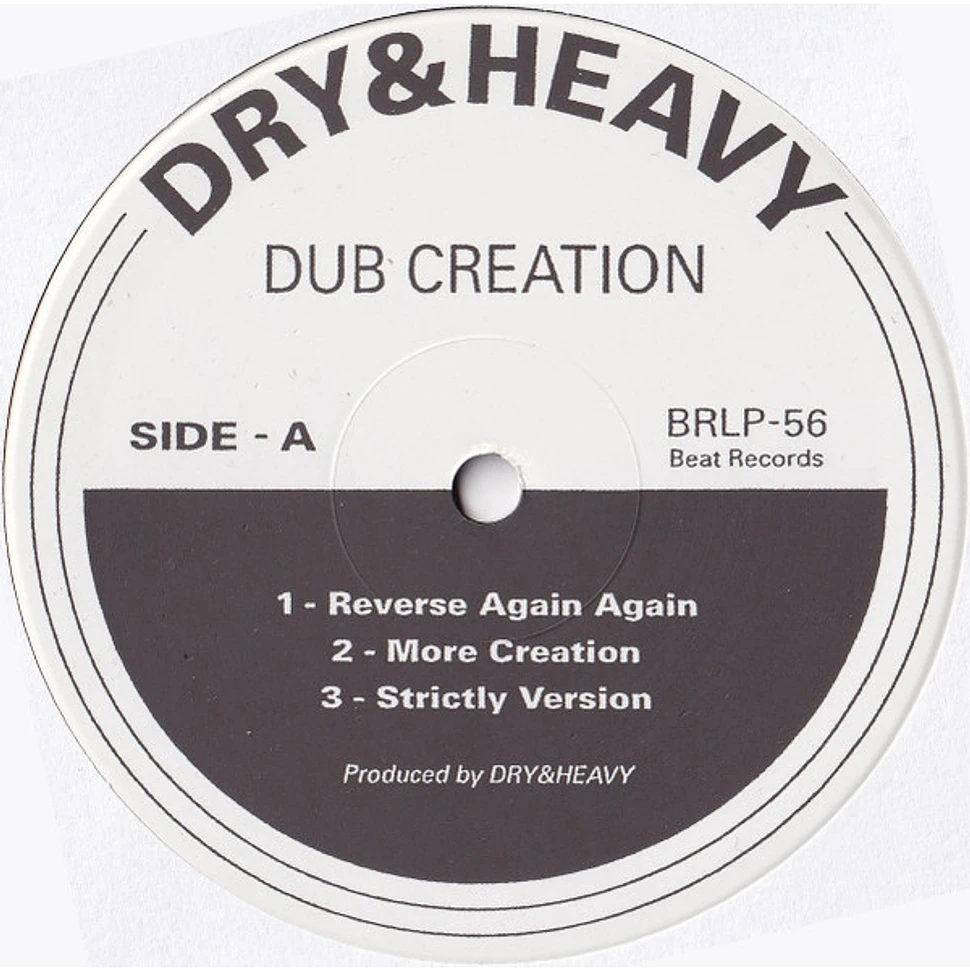 邦楽 DRY & HEAVY / DUB CREATION 2LP DRY&HEAVY FROM CREATION
