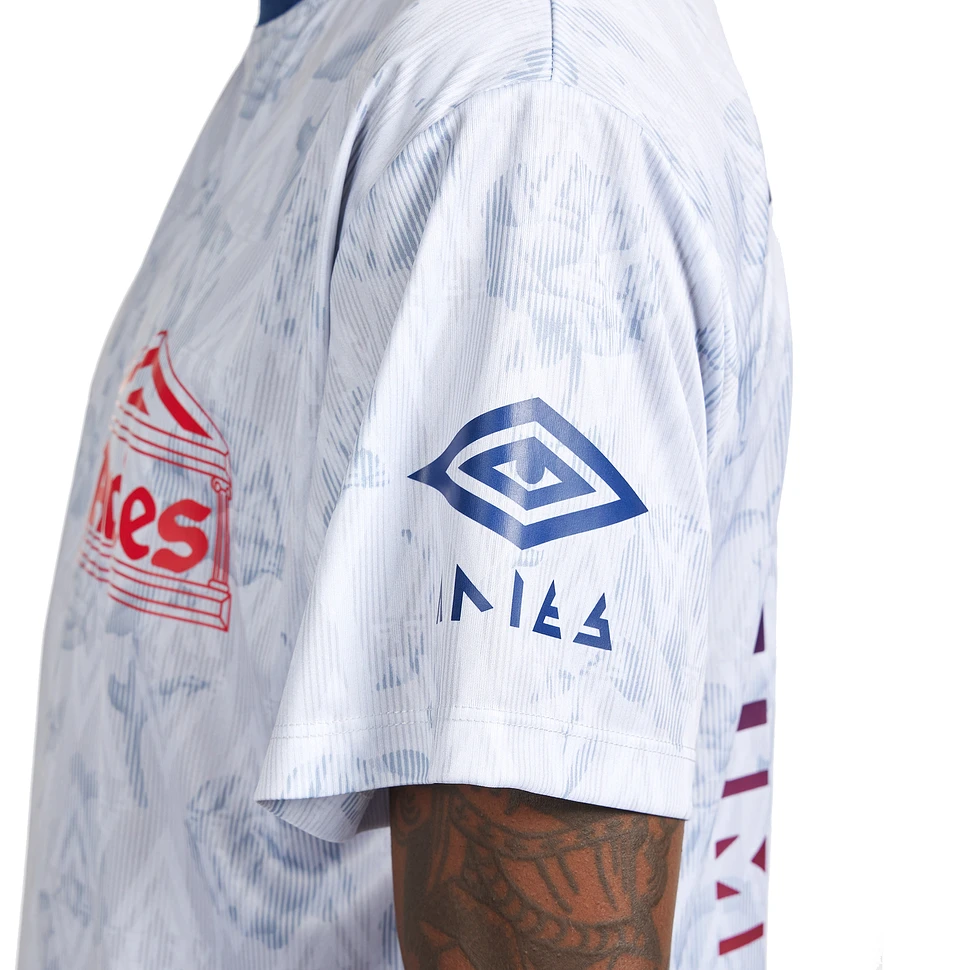 Aries x Umbro - White Roses SS Football Jersey