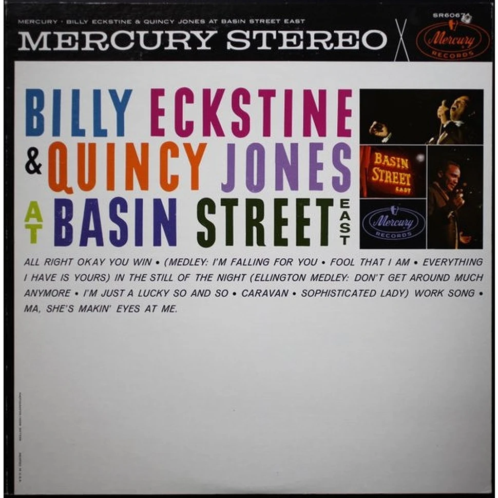 Billy Eckstine & Quincy Jones - At Basin Street East
