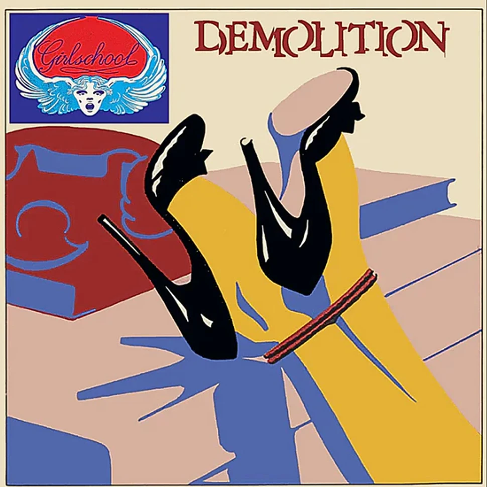 Girlschool - Demolition Blue Vinyl Edition